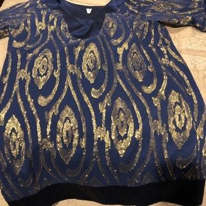 Halston Heritage Blue dress